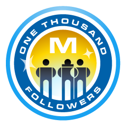 One thousand followers