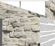Walls of 3D Study Maze